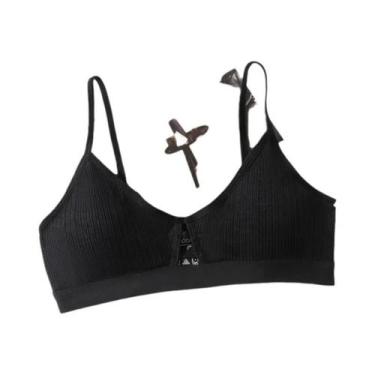 Imagem de Sutiã Esportivo Sexy Sem Costura Com Efeito Push up E Design Oco, Top 