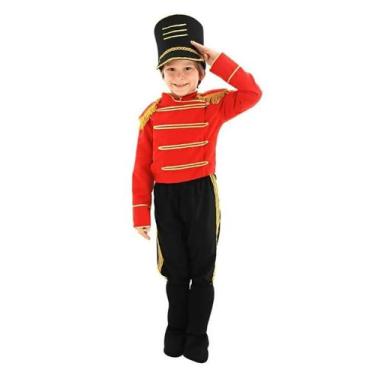 Imagem de Fantasia Soldadinho de Chumbo Infantil Completa com Cartola - Sulameri