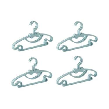 Imagem de Cabides De Plástico Para Bebês E Crianças 5-50 Peças, Portáteis Para B