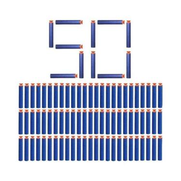 Imagem de Dardos De Reposição Azuis De 7,2cm Para Armas De Brinquedo Nerf, Prese