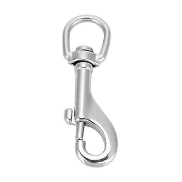 Imagem de HUIOP Gancho de Aço Inoxidável 316, Acessórios de Mergulho Conexão Rápida, Ideal para Mergulho Subaquático e Fabricação Correntes para Animais Estimação, Design Leve e (92 mm)