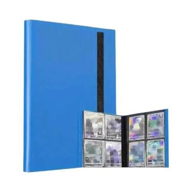 Imagem de Fichário Para Cartões De Esportes Com Múltiplos Bolsos, Capa Durável E