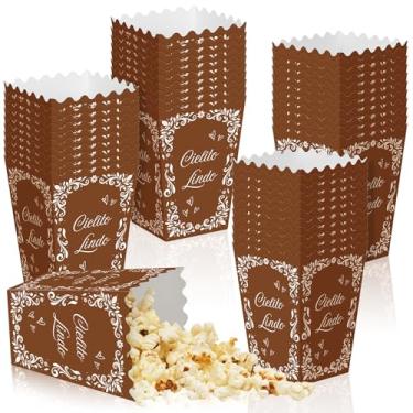 Imagem de 100 caixas de festa Cielito Lindo caixas de doces mexicanos Platos de Barro Mexicanos Tigelas de pipoca Cinco de Mayo Baldes de guloseimas recipientes para festa mexicana chá de bebê lembrancinhas