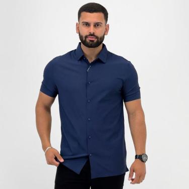 Imagem de Camisa Sea Surf com Botão Manga Curta Masculina-Masculino