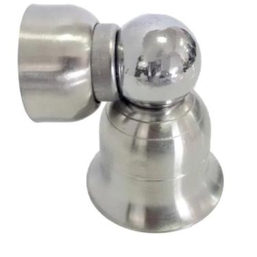 Imagem de Prendedor Trava Porta Magnético Maxi 831 Cromado Piso-Parede - comfort