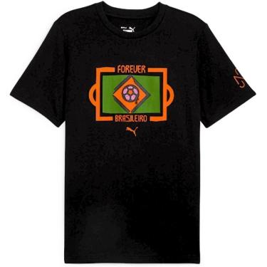 Imagem de Camiseta Puma Neymar Jr Tee - Preto - Tam M-Masculino