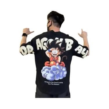 Imagem de Camiseta De Herói De Anime Em Algodão Puro, Macia E Confortável, Impre