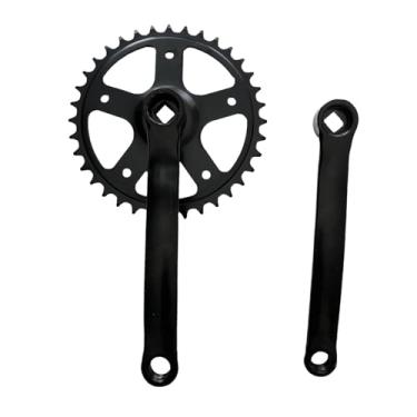 Imagem de oshhni Pedivela 36T para Bicicleta, Componentes de Alta Resistência, Fácil Instalação, Peças de Reposição Profissionais para Bicicletas de Velocidade Única