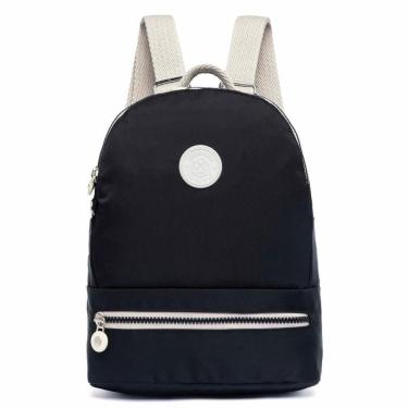 Imagem de Mochila Bolsa Escolar Feminina Masculina Reforçada Espaçosa 14 Litros-Feminino