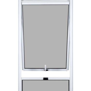 Imagem de Janela Maxim-Ar 1 Secção Bandeira Fixa Inferior Vidro Mini Boreal 120x80cm Topsul Esquadrisul Branco