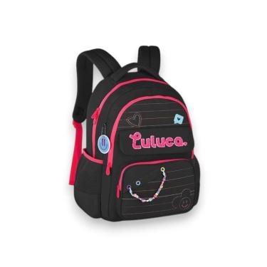 Imagem de Mochila de Costas Escolar Luluca Infantil Juvenil Clio-Feminino