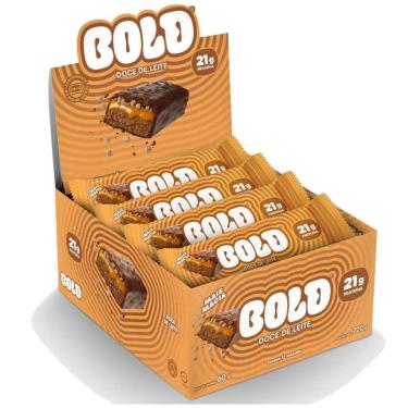 Imagem de Barra de Proteína - 12 Unidades 60g Doce de Leite - Bold-Masculino