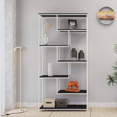 Imagem de Estante Alta C/07 Prateleiras Brooklyn 182cm Est.Branca