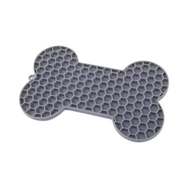 Imagem de Tapete De Silicone Para Alimentação Lenta De Cães E Gatos, Alimentador