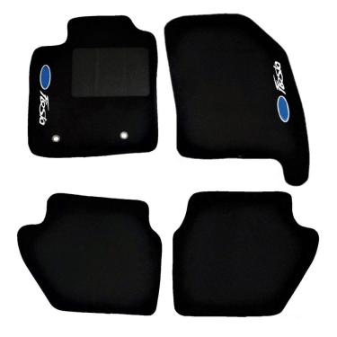 Imagem de Jogo De Tapete Automotivo Fiesta 2018 Carpete Forração