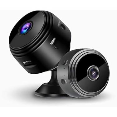 Imagem de Mini Câmera Espiã A9 Wi-Fi Full HD 1080p com Sensor de Movimento e Visão Noturna | Monitoramento Remoto via App | Câmera de Segurança Portátil para Casa, Escritório e Bebê | TDEVC