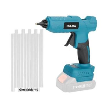 Imagem de Pistola De Cola Quente Elétrica Sem Fio HILDA Com Bico De Precisão 11 