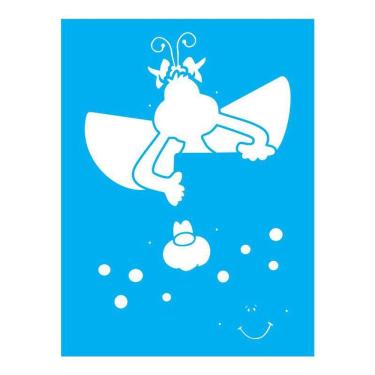 Imagem de Stencil Tamako Country Joaninha - 15X20Cm - Ref A3492