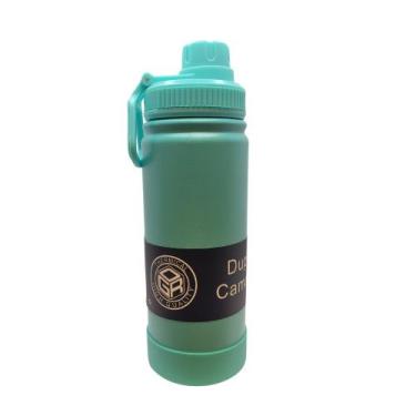 Imagem de Garrafa Termica Verde Aco Inox 580ML Parede Dupla Isolamento a Vacuo 1