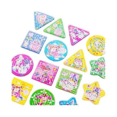 Imagem de Brinquedo Labirinto De Contas Para Festa Infantil, 12/30 Peças, Pista 