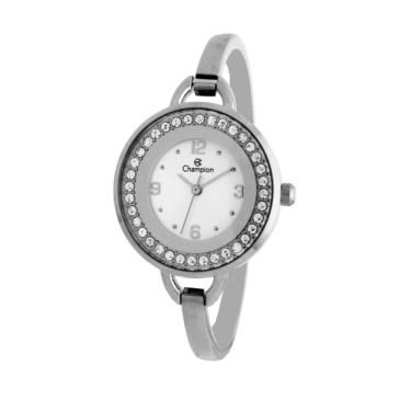 Imagem de Relógio Champion Feminino Ref: Cf25732q Bracelete Prateado