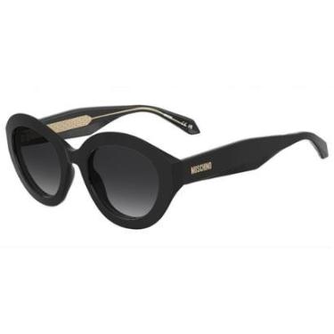 Imagem de Óculos de Sol Moschino Mos200/S 807 - Preto 53-Feminino