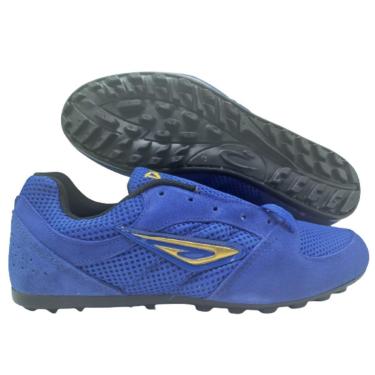 Imagem de Chuteira Diavolo Couro Trainer Futebol Society PVC-Masculino