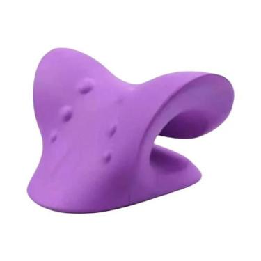 Imagem de Almofada Ergonômica Em Forma De U Para Massagem Na Coluna Cervical, Re