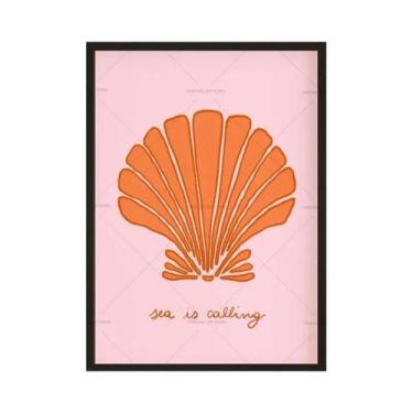 Imagem de Pintura Em Tela De Praia Tropical, Verão, Vinho E Lagosta, Arte De Con