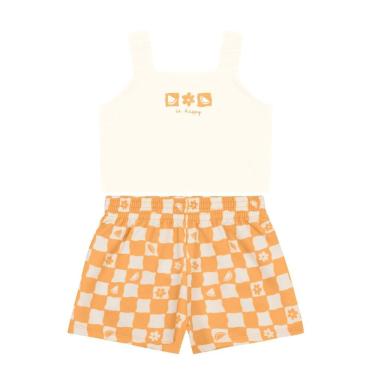 Imagem de Conjunto infantil menina quadriculado Brandili