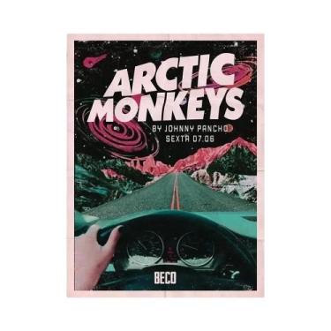Imagem de Pôster De Álbum Musical Arctic Monkeys, Pintura Em Tela, Arte De Pared