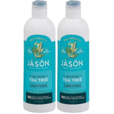 Imagem de Condicionador JASON Tea Tree Purificante 355 ml Pacote com 2