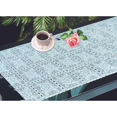 Imagem de Plastico Pvc Rendado Liso 1,37m X 20m Des. 003/marfim - Niazitex, Des 