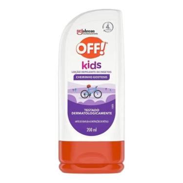 Imagem de Loção Repelente de Insetos e Mosquitos Off Kids 200ml, 200ml