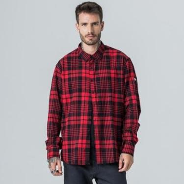 Imagem de Camisa Masculina Xadrez Rock e Soda-Masculino