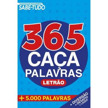 Imagem de Livro - Almanaque Passatempo - Sabe tudo - 365 caça palavras - On Line