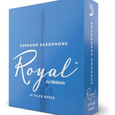 Imagem de Kit C/ 5 Palhetas Sax Soprano Rico Royal 1.5 Rib1015