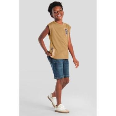 Imagem de Regata infantil menino tropical em gel Brandili-Masculino