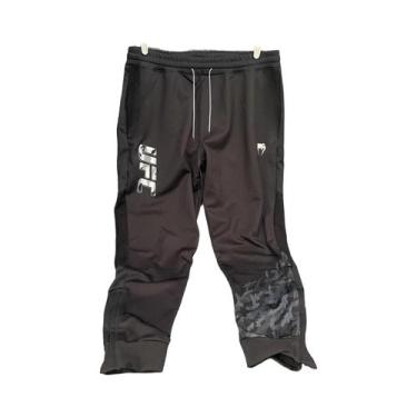 Imagem de Calças De Moletom Casuais Masculinas UFC 26, Cor Sólida, Para Treino E