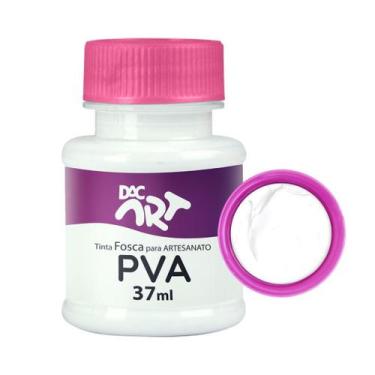 Imagem de Tinta PVA Fosca 37ml Dac -, Branco