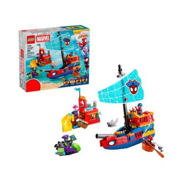Imagem de LEGO Spidey Navio Pirata e Equipe Spidey 11208 - 201 Peças