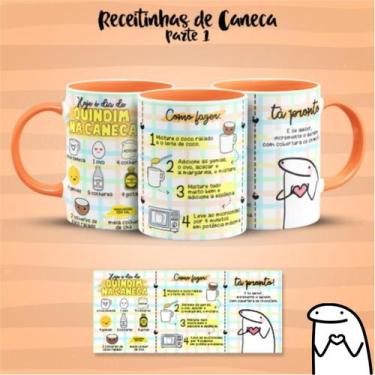 Imagem de Caneca Receita de Bolo no Microondas  Presente Divertido e Útil  - Liv