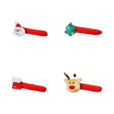 Imagem de Capas Macias Para Maçanetas De Porta De Natal Com Sinos Pendurados, De