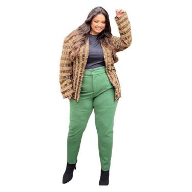 Imagem de Kimono Plus Size Feminino Casaco Grande Tricot Inverno - EUC STORE, Ca