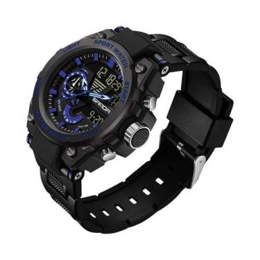 Imagem de Relógio De Pulso Masculino Militar Para Esportes Ao Ar Livre Com Displ
