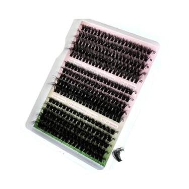 Imagem de Cachos De Cílios 5D Volumosos E Espessos, 15 Fileiras, 60D-200D, 10-20