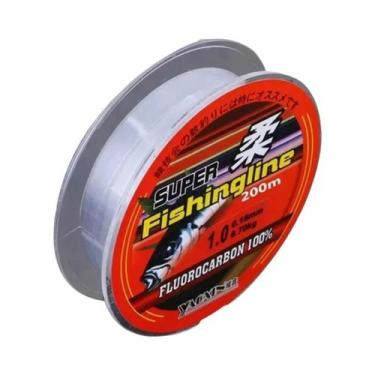 Imagem de Linha De Pesca De Nylon Transparente Super Forte 100M 200M Monofilamen