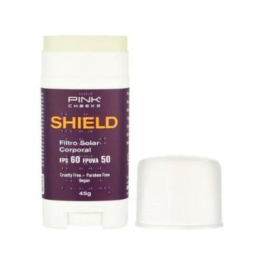 Imagem de Shield Protetor Corporal FPS60 FPUVA50 45g - Pink Cheeks