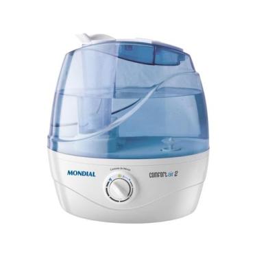 Imagem de Umidificador De Ar Ultrassônico Mondial Biv Branco/azul
