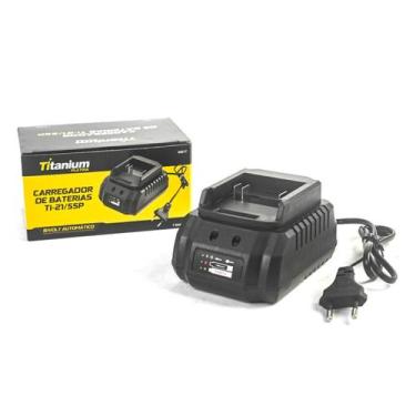 Imagem de Carregador De Baterias TI-21 55 Profissional - Titanium Platina